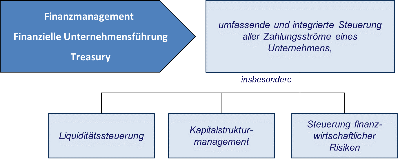 Der Begriff Finanzmanagement